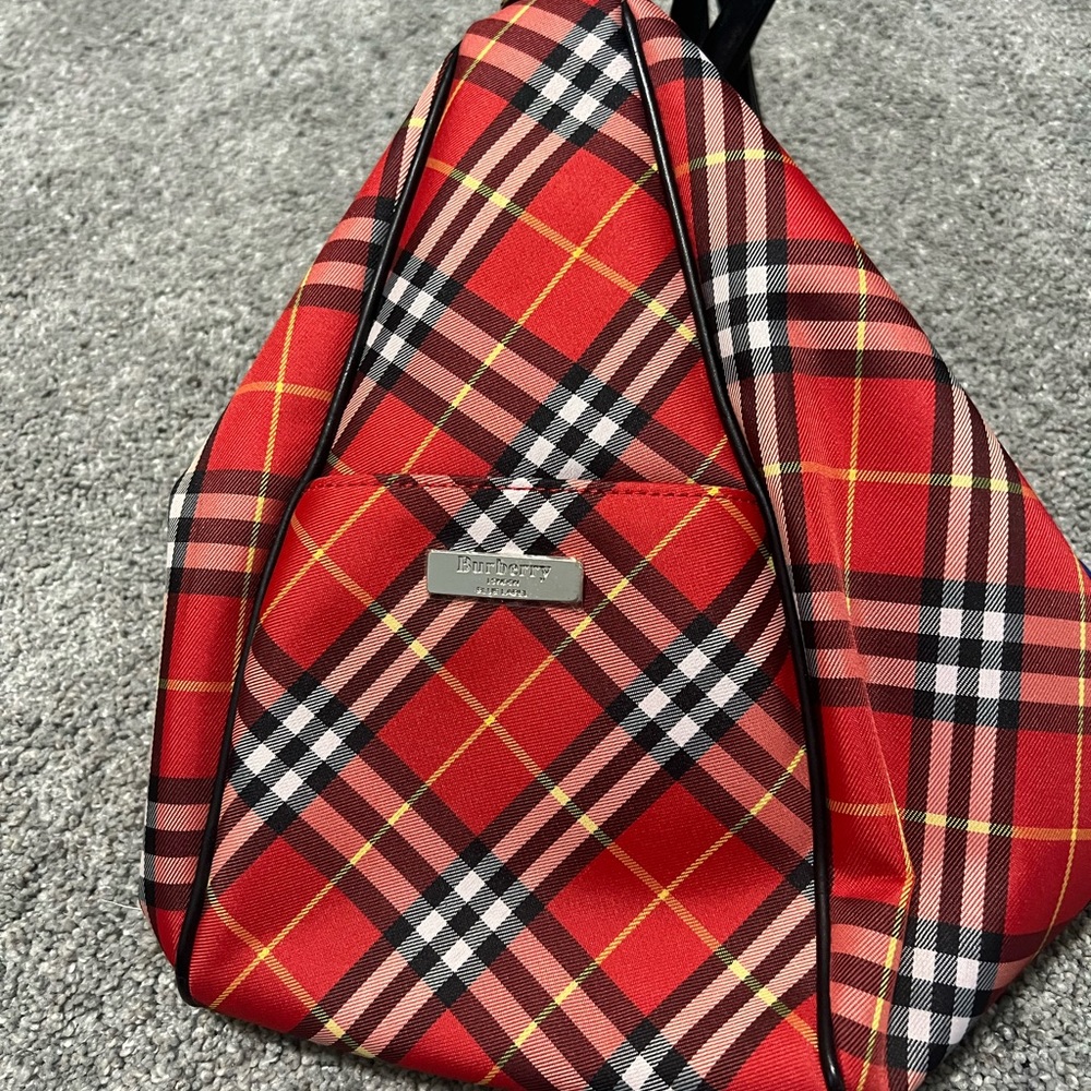 NWT Burberry blue label strawberry backpack vintage limited edition